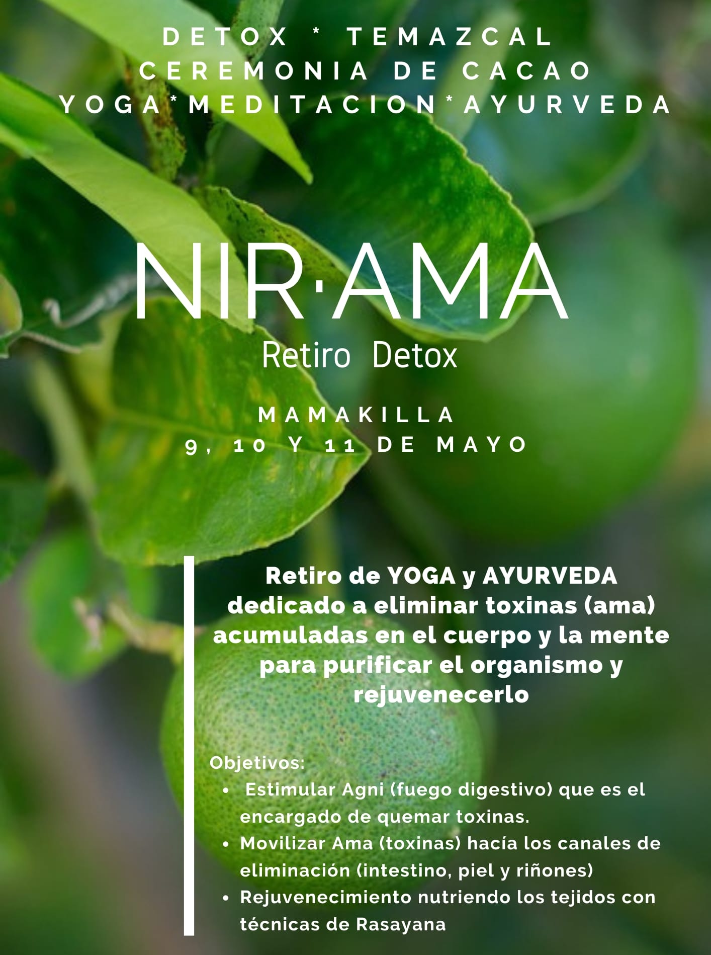 Cartel del retiro